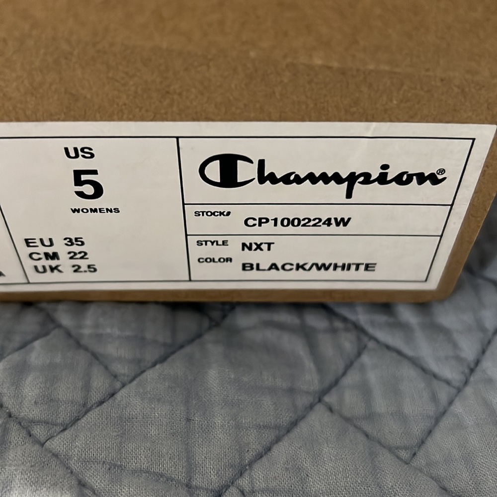 Brand new Champion black and white sneakers - Picture 3 of 3
